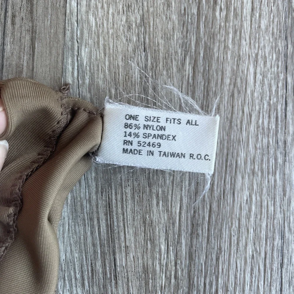 CLASSIC STRETCH Women's Tan One-Size Driving Riding Gloves Old‎ Money
